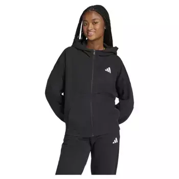 Толстовка adidas Future Icons Small Logo full zip, черный
