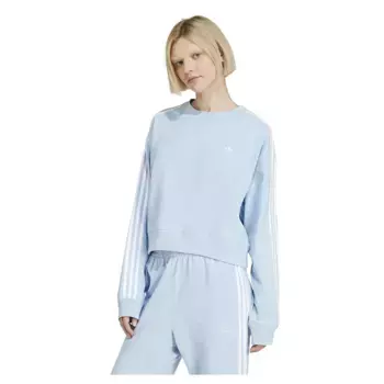 Толстовка adidas Originals Adicolor 3 Stripes Cropped, синий