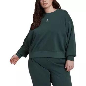 Толстовка adidas Originals Adicolor Essentials Crew Big, зеленый