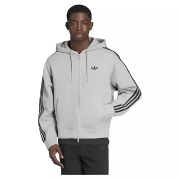 Толстовка adidas Originals Adicolor Spacer Oversized full zip, серый