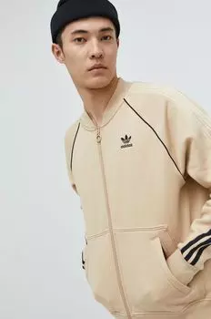 Толстовка adidas Originals, бежевый