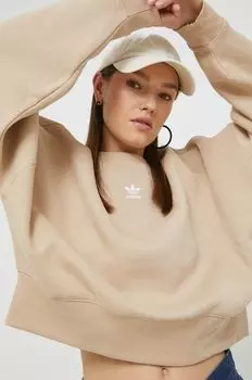 Толстовка adidas Originals, бежевый