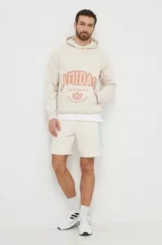 Толстовка adidas Originals, бежевый