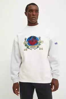 Толстовка adidas Originals, бежевый