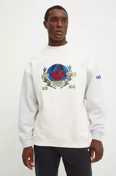 Толстовка adidas Originals, бежевый