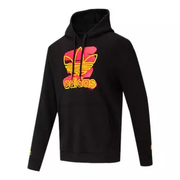 Толстовка Adidas originals Big Logo Printed Sports Sweatshirt Black, Черный