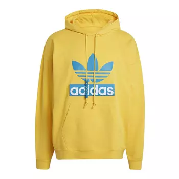 Толстовка Adidas Originals Big Trefoil, желтый