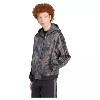 Толстовка adidas Originals Camo full zip, серый