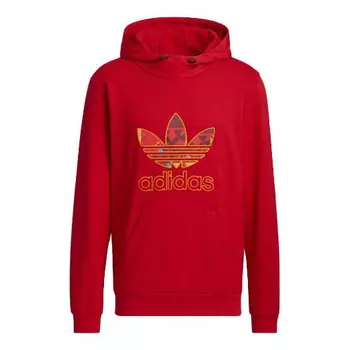 Толстовка Adidas originals CNY Limited Multi-Color Logo Printing Red, Красный