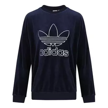 Толстовка Adidas originals Crew Round-neck Sweatshirt Blue, Синий