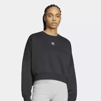 Толстовка adidas Originals Essential Crew Fleece, черный
