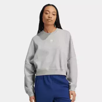 Толстовка adidas Originals Essential Crew Fleece, серый
