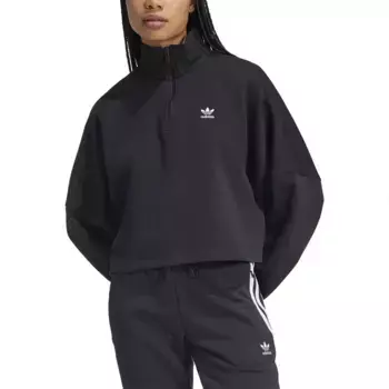 Толстовка adidas Originals Essentials Fleece half zip, черный