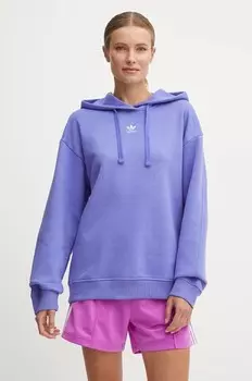 Толстовка adidas Originals, фиолетовый
