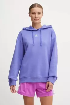 Толстовка adidas Originals, фиолетовый