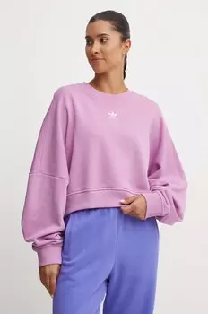 Толстовка adidas Originals, фиолетовый