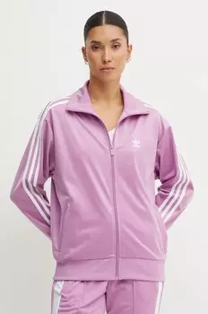 Толстовка adidas Originals Firebird, фиолетовый