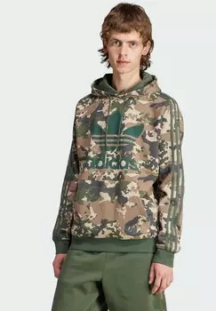 Толстовка adidas Originals GRAPHICS CAMO, темно-зеленый