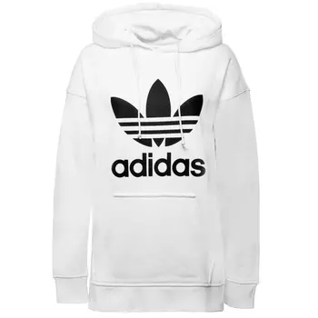 Толстовка Adidas originals Kapuzenpullover Adicolor Trefoil, белый