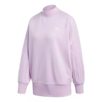 Толстовка Adidas originals Laced Crew, Фиолетовый