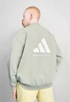 Толстовка adidas Originals One Fl Crew, зеленый