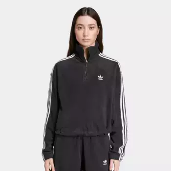 Толстовка adidas Originals Polar Fleece Half Zip, черный