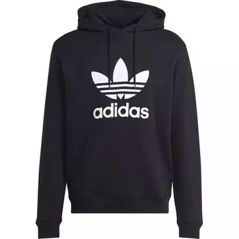 Толстовка adidas Originals Trefoil, черно-белый