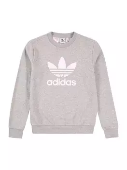 Толстовка ADIDAS ORIGINALS TREFOIL, цвет mottled grey