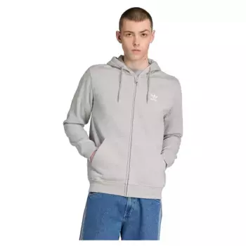 Толстовка adidas Originals Trefoil Essentials full zip, серый