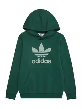 Толстовка ADIDAS ORIGINALS Trefoil, изумрудный