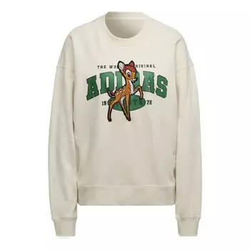 Толстовка Adidas Originals x Disney Bambi Pullover Sweat'Creamy White', Белый
