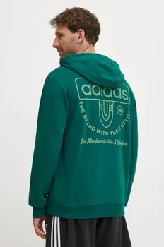 Толстовка adidas Originals, зеленый