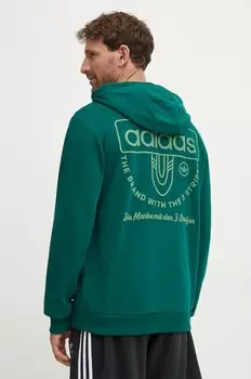 Толстовка adidas Originals, зеленый