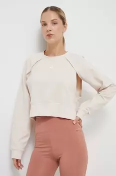 Толстовка adidas Performance, бежевый