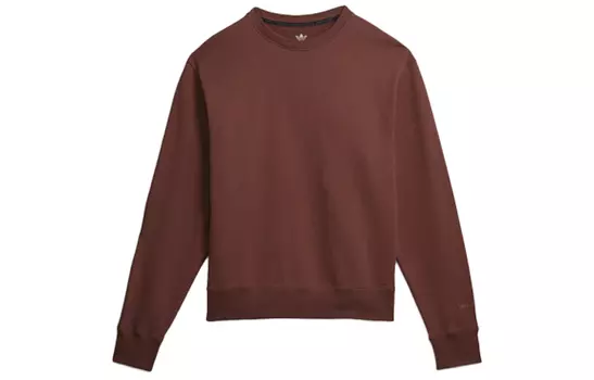 Толстовка Adidas Pharrell Williams Basics с круглым вырезом Adidas Originals, Dark Earthy Brown