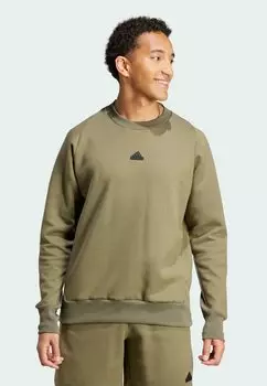 Толстовка adidas Sportswear З.Н.Е. ПРЕМИУМ, цвет olive strata