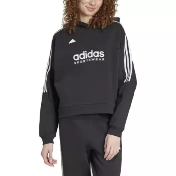 Толстовка adidas Tiro Cut 3 Stripes Fleece, черный