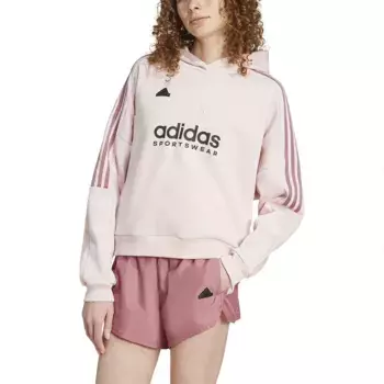 Толстовка adidas Tiro Cut 3 Stripes Fleece, розовый
