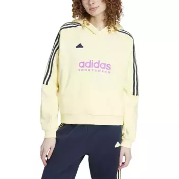 Толстовка adidas Tiro Cut 3 Stripes Fleece, желтый