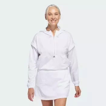 Толстовка Adidas ULT365 Twist Knit Half Zip Hoodie, белый