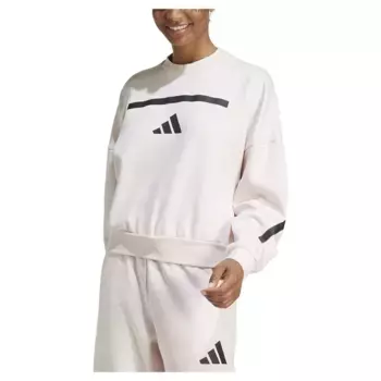Толстовка adidas Z.N.E, белый/розовый