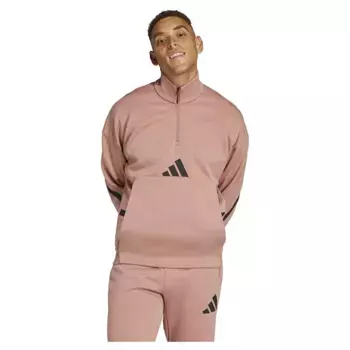 Толстовка adidas Z.N.E half zip, розовый