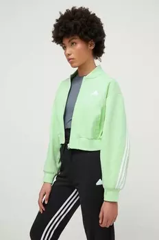 Толстовка adidas, зеленый
