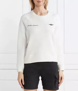 Толстовка Aeronautica Militare Regular Fit, белый
