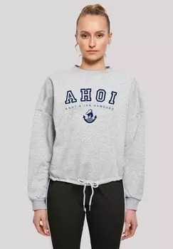 Толстовка AHOI KNUT JAN HAMBURG F4NT4STIC, серый