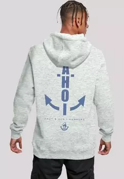 Толстовка AHOI KNUT & JAN HAMBURG - Hoodie F4NT4STIC, серый