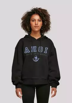 Толстовка AHOI KNUT JAN HAMBURG - Hoodie F4NT4STIC, черный