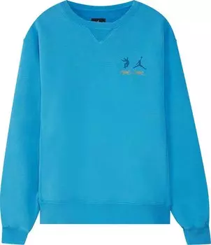 Толстовка Air Jordan x Union Crewneck 'Equator Blue', синий