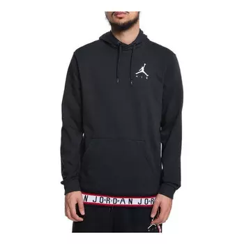 Толстовка air jumpman баскетбольная толстовка с капюшоном на молнии Air Jordan, черный