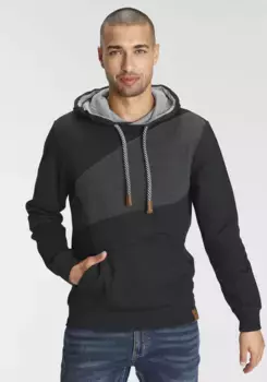 Толстовка AJC с капюшоном и карманом-кенгуру, антрацит